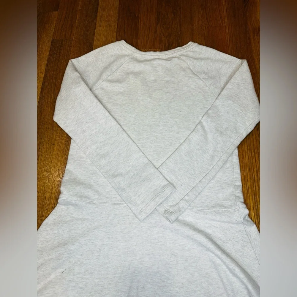 GAP Kids Tan/Cream Sequin Star Long Sleeve Fit & Flare Dress | Size M (8)